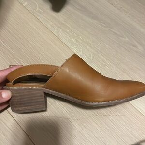 Madewell brown leather shoes size 7